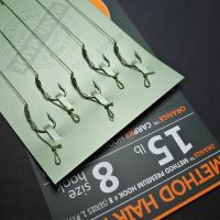 Life Orange Nadväzce Method Hair Rigs S1 15 lb 5 ks (1)