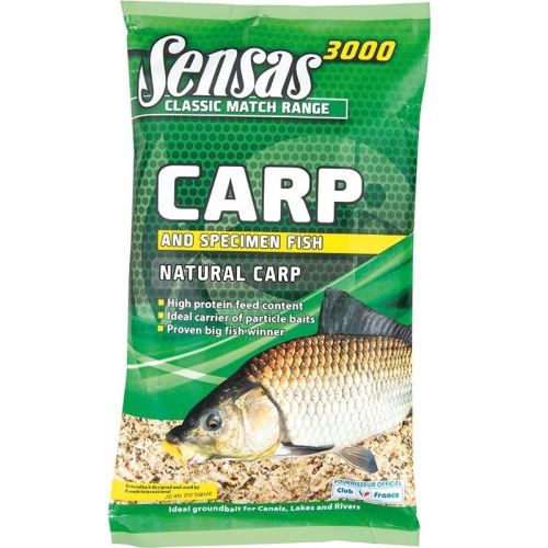 Sensas Kŕmenie 3000 Super Carp 1kg