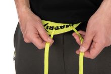 Matrix Kraťasy Black Edition Jogger Shorts Dark Grey Lime (8)