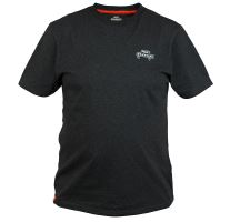 Fox Rage Tričko Black Marl Tee Short Sleeve (1)