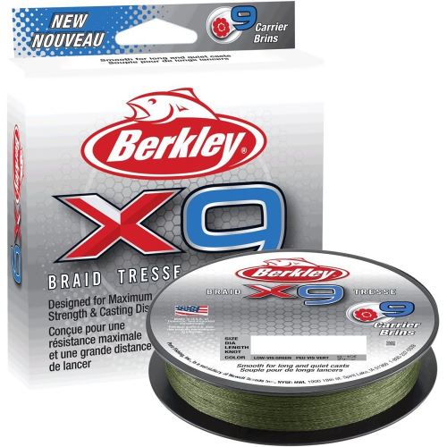 Berkley Splietaná Šnúra X9 Low Vis Green 150 m