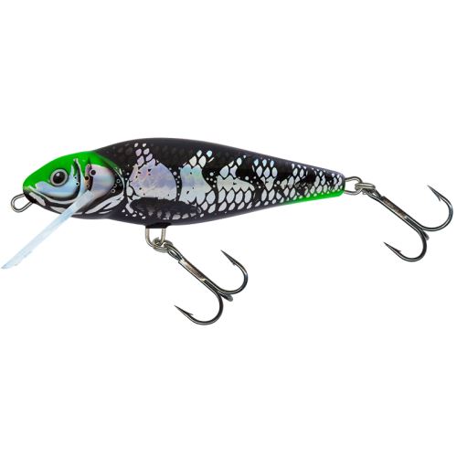 Salmo Wobler Perch Floating Holo Dark Green Head