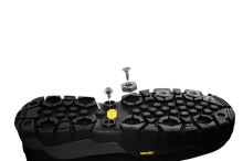 Grundéns Sada Hrotov Hexagrip Cleat & Stud Puck Pack Silver (3)