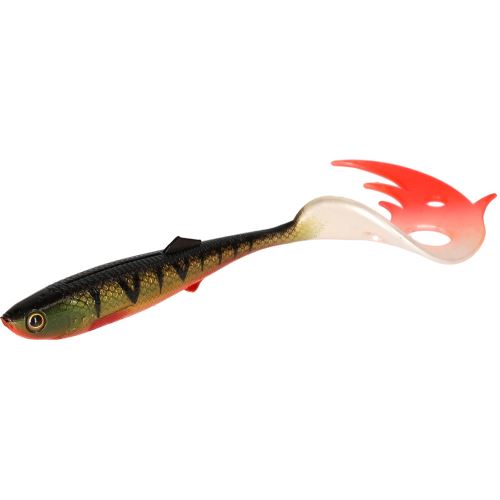 Mikado Gumová Nástraha Sicario Pike Tail Bloody Perch Balenie
