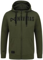 Navitas Mikina Core Zip Hoody Green