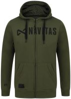 Navitas Mikina Core Zip Hoody Green - L