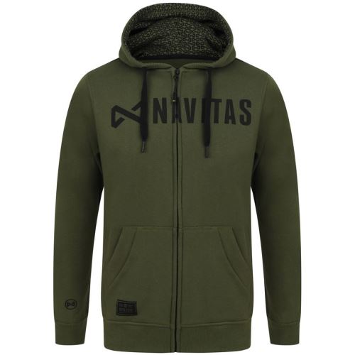 Navitas Mikina Core Zip Hoody Green