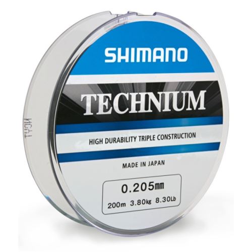 Shimano Vlasec Technium 200 m Tmavý