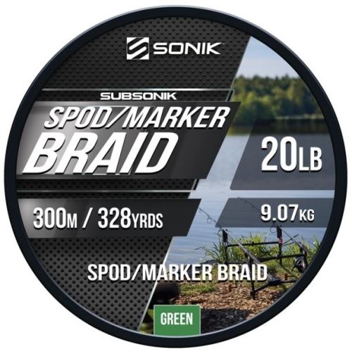 Sonik Šnúra Spod Marker Braid 300 m 0,18 mm 9,07 kg