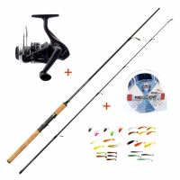 Mistrall Prút Lamberta XR Spin 2,4 m 15-40 g + Navijak + Vlasec + Gumové Nástrahy Mistrall Prút Lamberta XR Spin 2,4 m 15-40 g + Navijak + Vlasec + Gumové Nástrahy