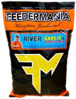 Feedermania Krmítková Zmes Groundbait River 2,5 kg - Garlic N Butyric Acid