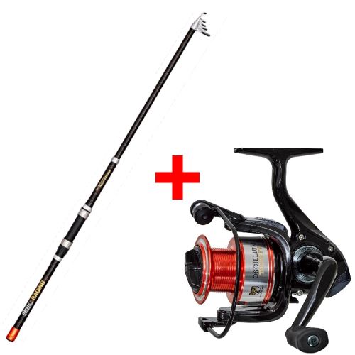 Pezon&Michel Prút Rafale Racing 2,4 m 10-40 g + Navijak Oscillium tech FV 30