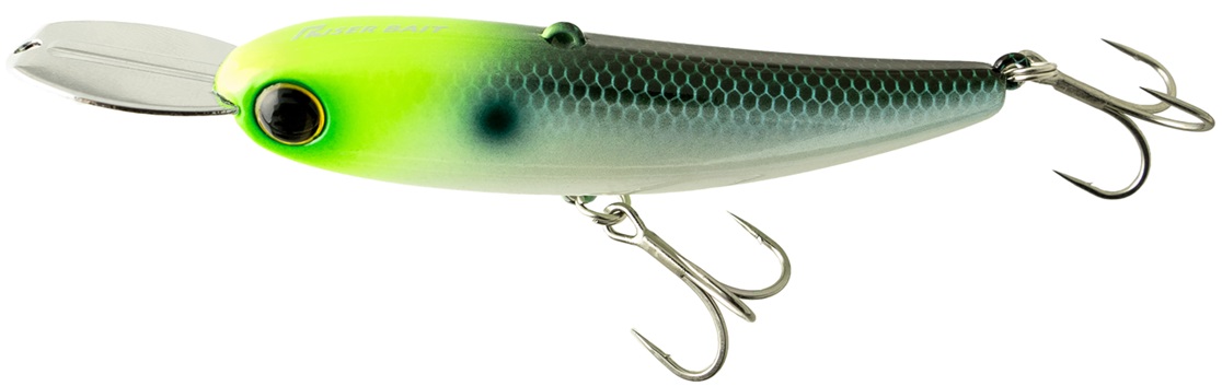 Illex wobler riser bait inakko chartreuse head - 8 cm 21,7 g