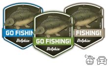 Delphin Vôňa Do Auta Go Fishing Carp New Car Modrá