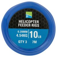 Preston Innovations Náväzec Helicopter Feeder Rigs 0,28 mm 4,54 kg 7 m (1)