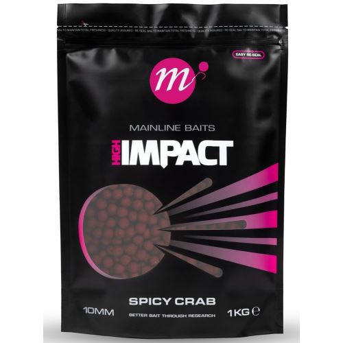 Mainline Boilie Hi Impact Spicy Crab 1 kg