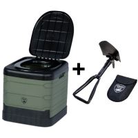 Giants Fishing Skladacia Prenosná Toaleta Folding Toilet X-Large + Skladacia Lopatka Zadarmo