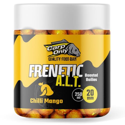 Carp Only Dipované Boilies Frenetic A.L.T. 20 mm 250 ml - Chilli Mango