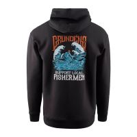 Grundéns Mikina Displacement DWR Hoodie SL Fisherman Black - M (1)