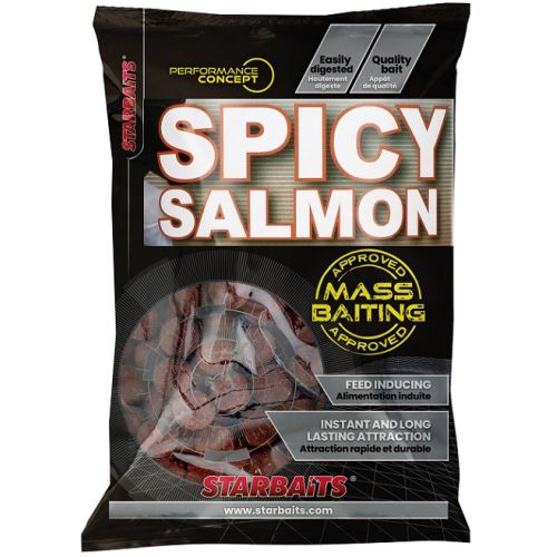 Starbaits Boilie Spicy Salmon Mass Baiting 3 kg