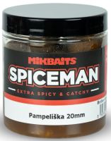 Mikbaits Boilie V Dipe Spiceman Pampeliška 250 ml - 20 mm