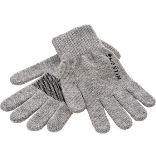 Westin Rukavice Merino Wool Gloves Light Grey Melange