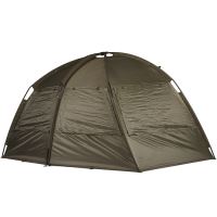 Nash Bivak Titan Hide Pro XL + Moskytiérový Predný Panel Mozzi Infill+ Nepremokavý Predný Panel Waterproof Infill + Zimný Prikrývka Overwrap (4)