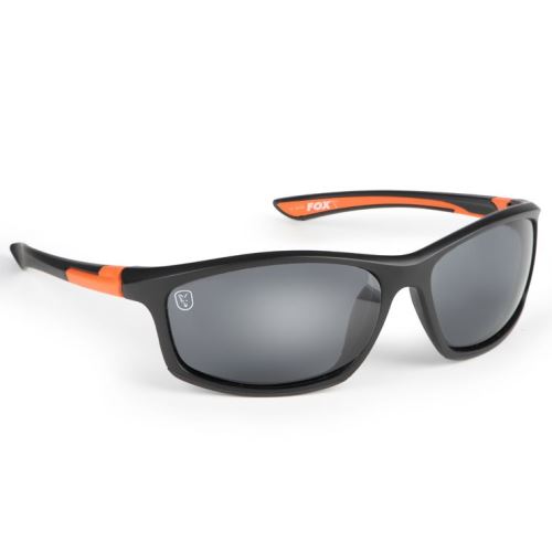 Fox Okuliare Sunglasses Black Orange Grey Lense