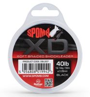 Spomb Splietaná Šnúra XD Braided Shockleader Black 50 m 18,14 kg 40 lb