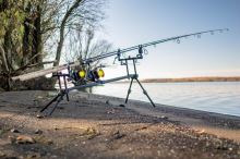 Giants Fishing Stojan Dual H-Rod Pod 3 Rods (9)