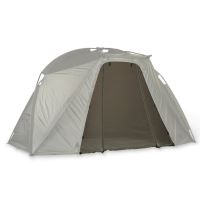 Nash Bivak Titan Hide Pro XL + Moskytiérový Predný Panel Mozzi Infill+ Nepremokavý Predný Panel Waterproof Infill + Zimný Prikrývka Overwrap (5)