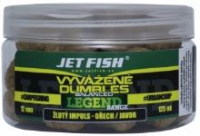 Jet Fish Vyvážené Dumbles Legend Range 200 ml 12 mm - žltý impuls orech javor