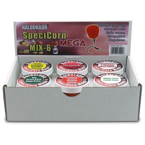 Haldorádó Umelá Kukurica SpéciCorn Mega 8 ks 15 mm - Mix 6 Príchutí