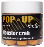 Carp Inferno Pop Up Boilies 150 ml 16 mm Monster Crab (1)