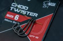 Nash Háčiky Pinpoint Chod Twister Micro Barbed (5)