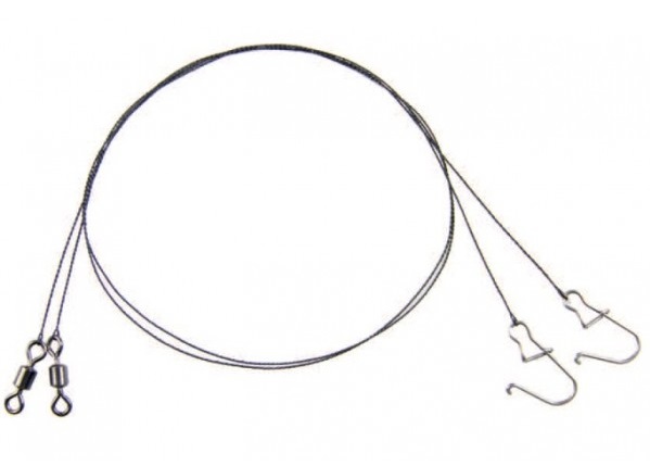 E-shop Mistrall volfrámové lanko pre lov dravcov -25 cm 5 kg