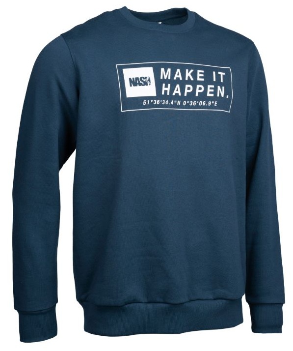 E-shop Nash mikina make it happen coordinates jumper navy blue - l