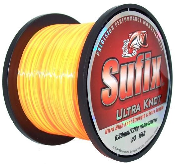 Sufix vlasec ultra knot oranžovožltý - 1195 m 0,30 mm 7,2 kg