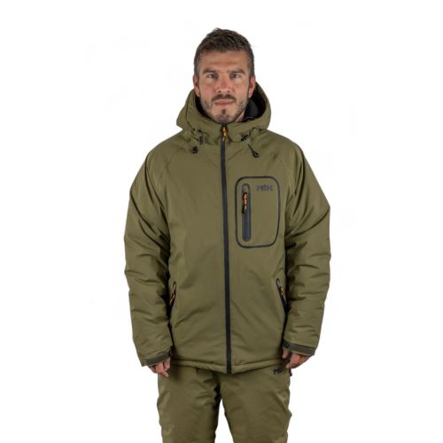 Mikbaits Zateplená Bunda Thermo Exclusive Zelená