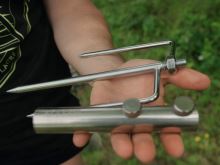 Delphin Nerezový Zapichovací Držiak Dáždnika TRIB 3x Hrot (4)