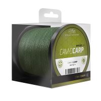 Fin Splietaná Šnúra Camo CARP Tmavo Zelená 200 m-Priemer 0,20 mm / Nosnosť 7,9 kg
