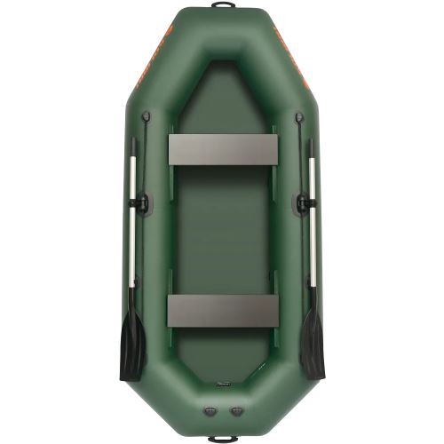 Kolibri Nafukovací Čln K-260TA Zelený 260 cm Vysokotlaková Podlaha Air-deck + Držiak Motoru
