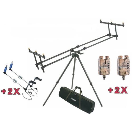 Mivardi stojan na prúty Tripod Premium + 2x hlásič a 2x SWINGARM
