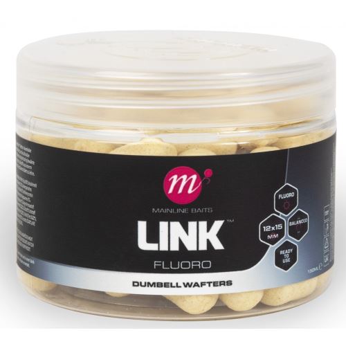 Mainline Dumbell Fluoro Wafters Link 150 ml 12x15 mm