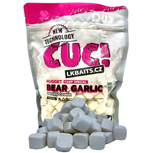 LK Baits CUC Nugget Carp Garlic Bear 1 kg