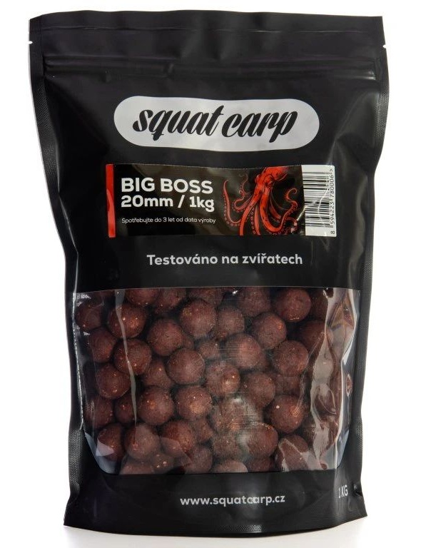 Squat carp boilies big boss - 5 kg 20 mm