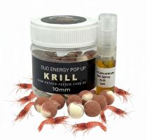Method Feeder Fans Plávajúce Boilies Duo Energy 12 mm 50 ml - Krill