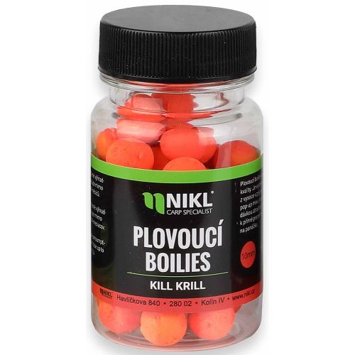 Nikl Plávajúce boilie 10 mm 20 g