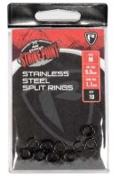 Fox Rage Krúžky Strike Point Stainless Steel Split Ring - Large