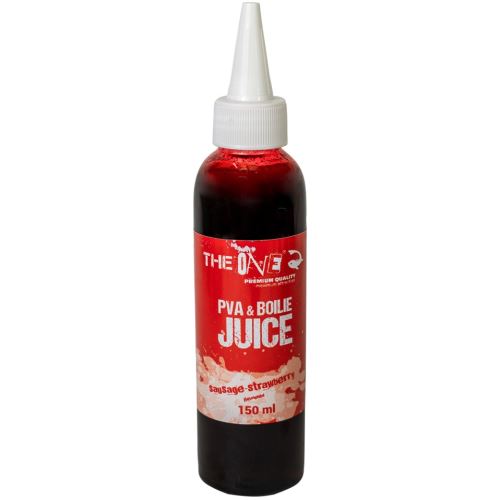 The One Aroma PVA Boilie Juice Red Jahoda, Korenistá lobása 150 ml